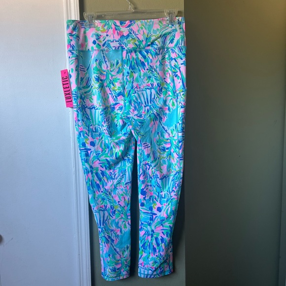 Lilly Pulitzer Women’s Weekender High Rise Midi Print Leggings NWT - Picture 2 of 7